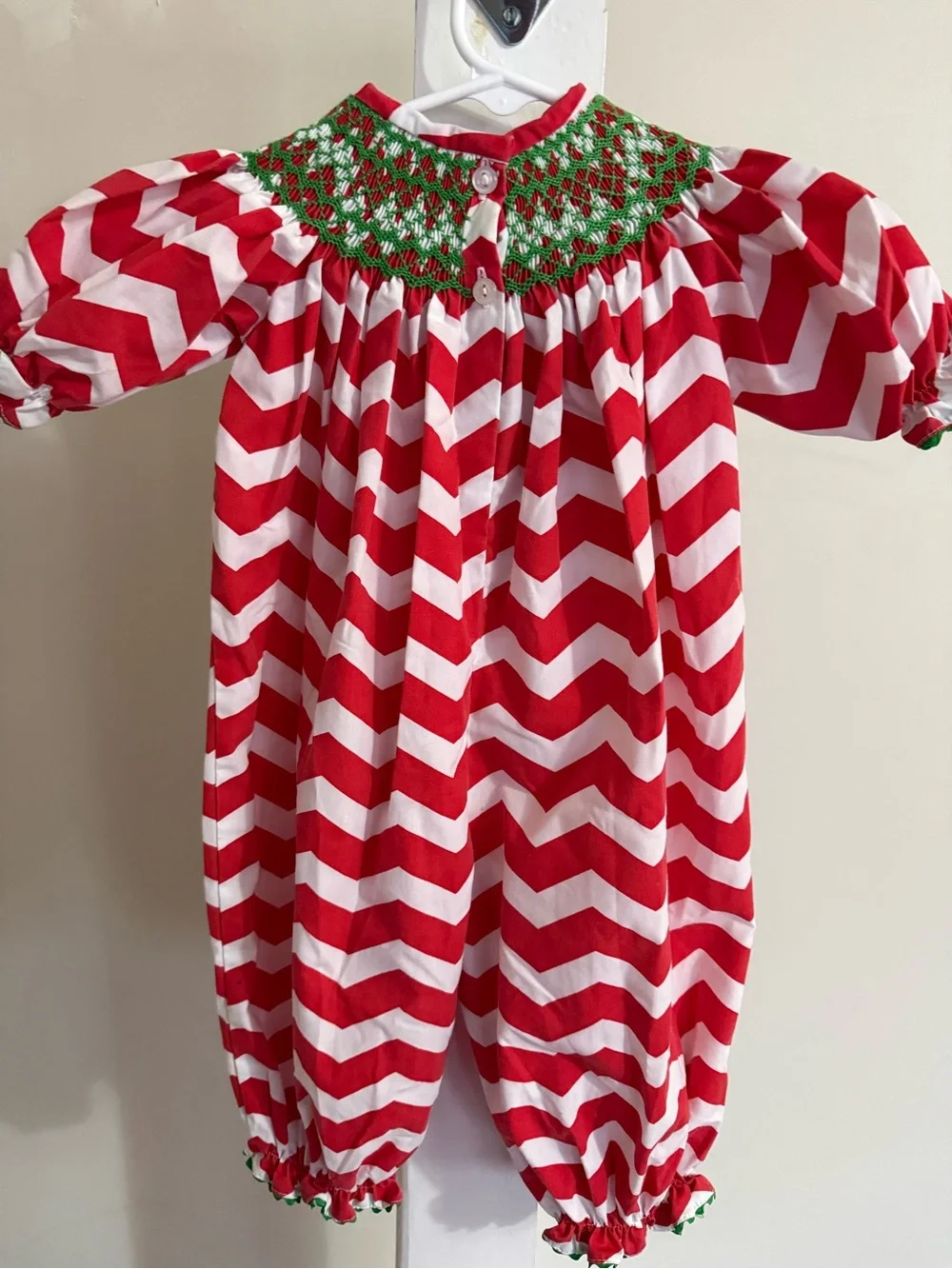 Stelly Belly Smocked Bubble Romper